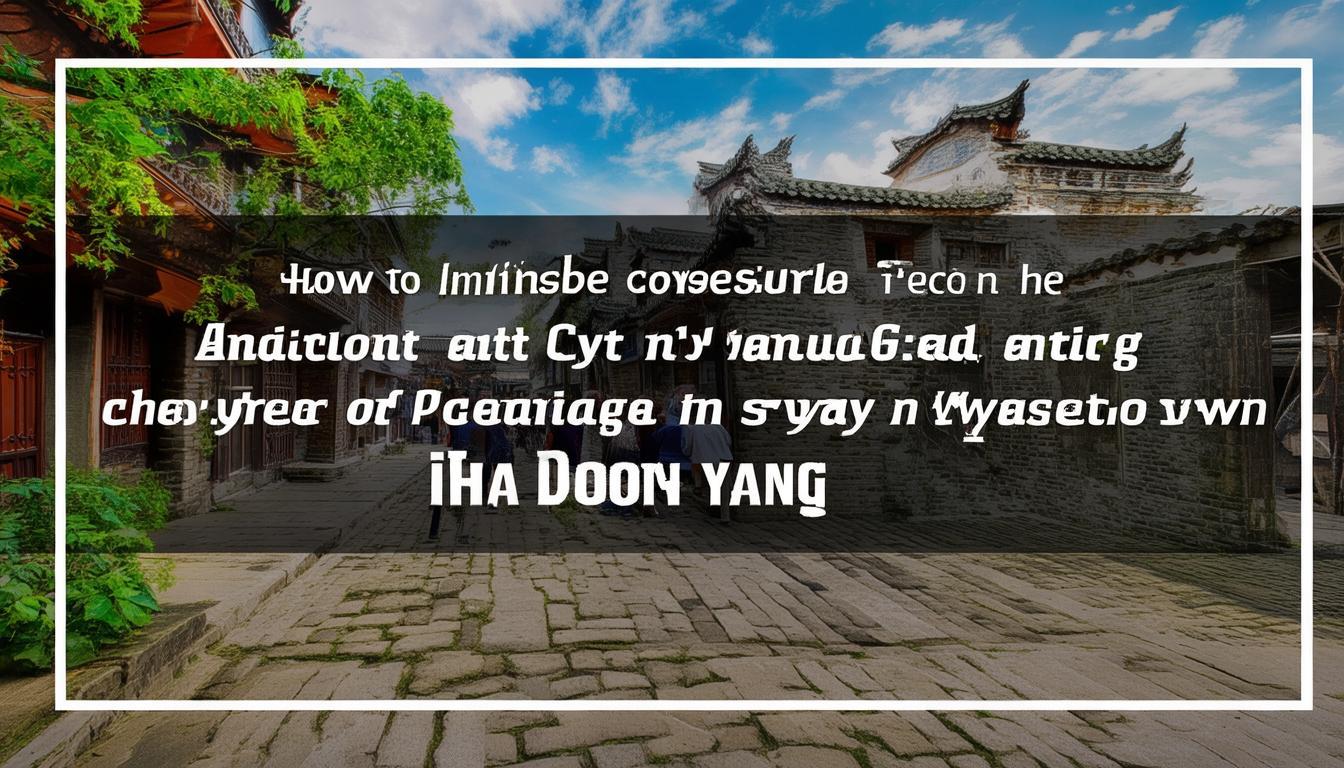 基于您的要求，生成如下标题，，高阳周边一日游如何沉浸古城风韵，邂逅水乡柔情？-图2