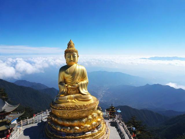 为什么峨眉山是佛教圣地的巅峰之旅?-图2 为什么峨眉山是佛教圣地的巅峰之旅?-图2
