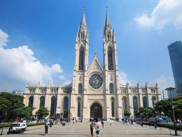 为什么广州圣心大教堂周边成为历史与现代交融的文化地标?-图3 为什么广州圣心大教堂周边成为历史与现代交融的文化地标?-图3