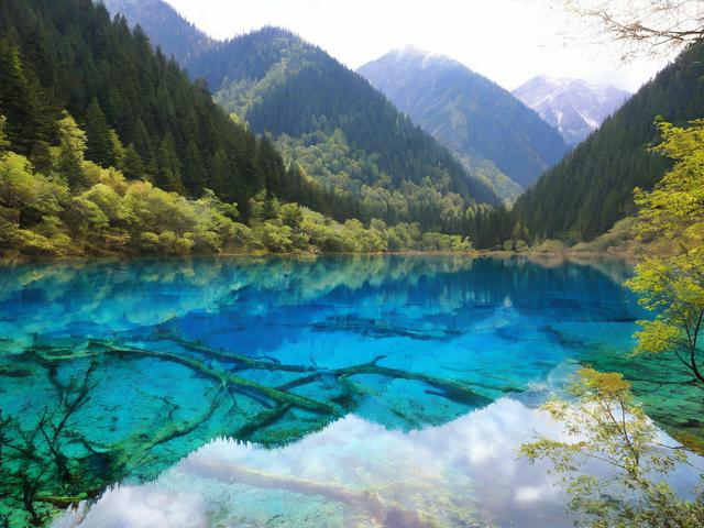 九寨沟为何被誉为人间仙境的色彩天堂?-图2 九寨沟为何被誉为人间仙境的色彩天堂?-图2