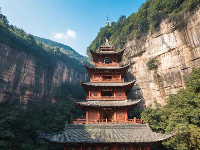 清泉寺为何被誉为悬崖上的视觉震撼古刹?-图1 清泉寺为何被誉为悬崖上的视觉震撼古刹?-图1
