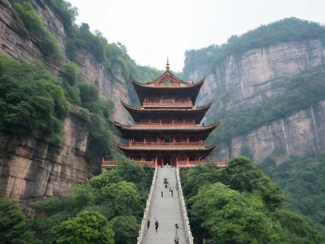 清泉寺为何被誉为悬崖上的视觉震撼古刹?-图2 清泉寺为何被誉为悬崖上的视觉震撼古刹?-图2