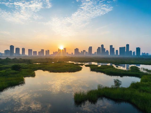 如何实现城市与湿地之间的晨光微露无缝切换?-图3 如何实现城市与湿地之间的晨光微露无缝切换?-图3