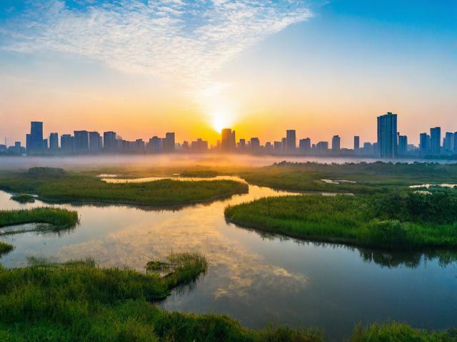 如何实现城市与湿地之间的晨光微露无缝切换?-图4 如何实现城市与湿地之间的晨光微露无缝切换?-图4
